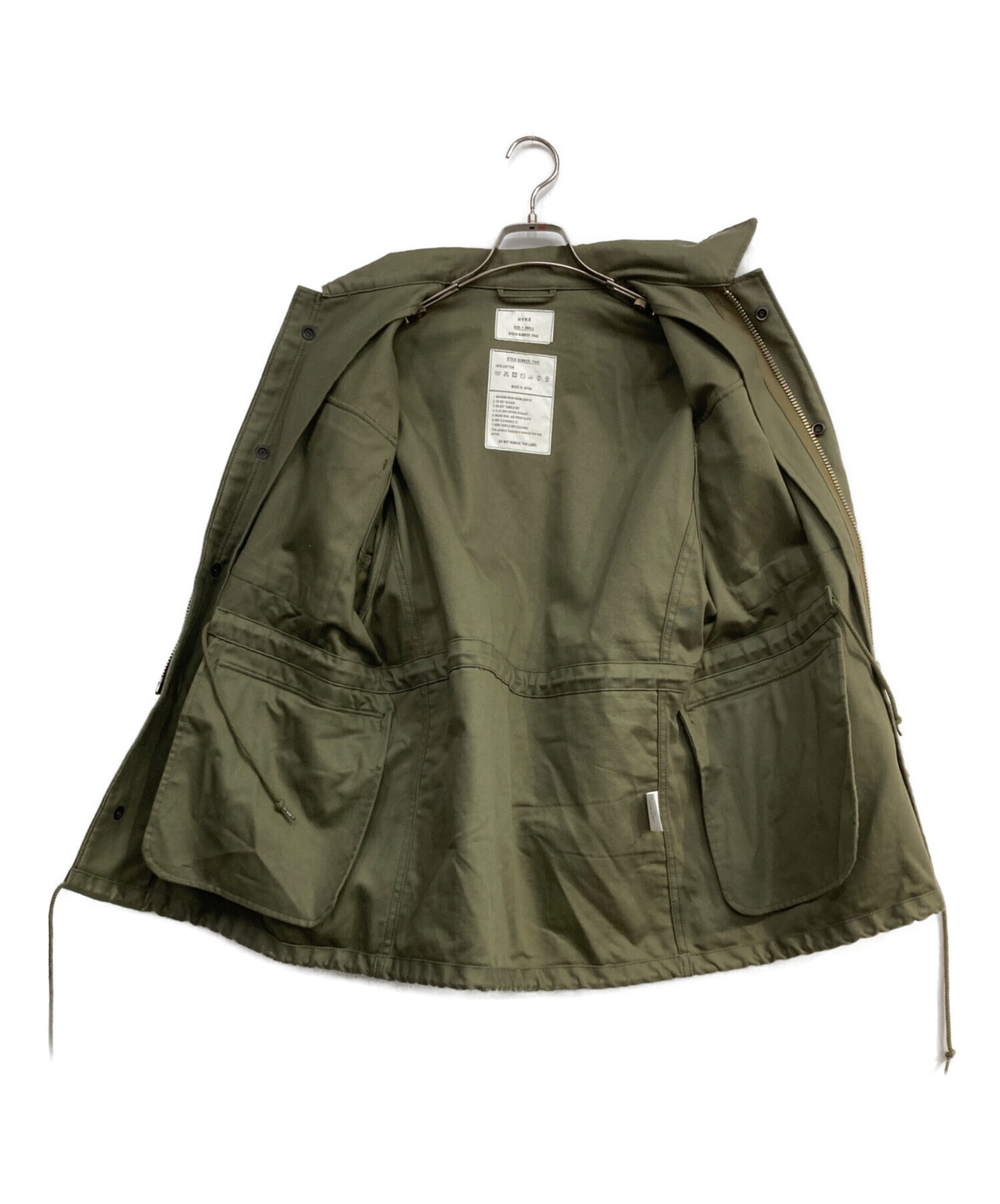中古・古着通販】HYKE (ハイク) TYPE M-51 FIELD JACKET グリーン 