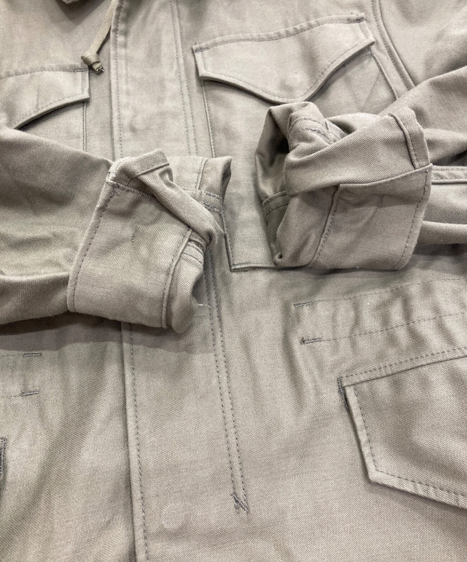 中古・古着通販】HYKE (ハイク) TYPE M-51 FIELD JACKET グリーン