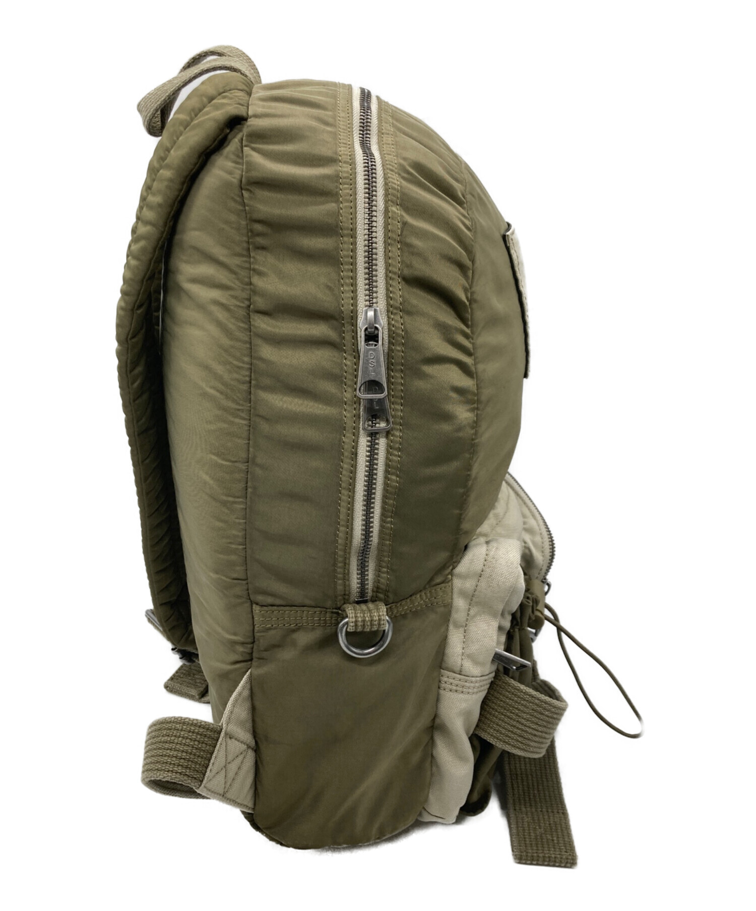 中古・古着通販】DIESEL (ディーゼル) DSL UTILITY BACKPACK グリーン