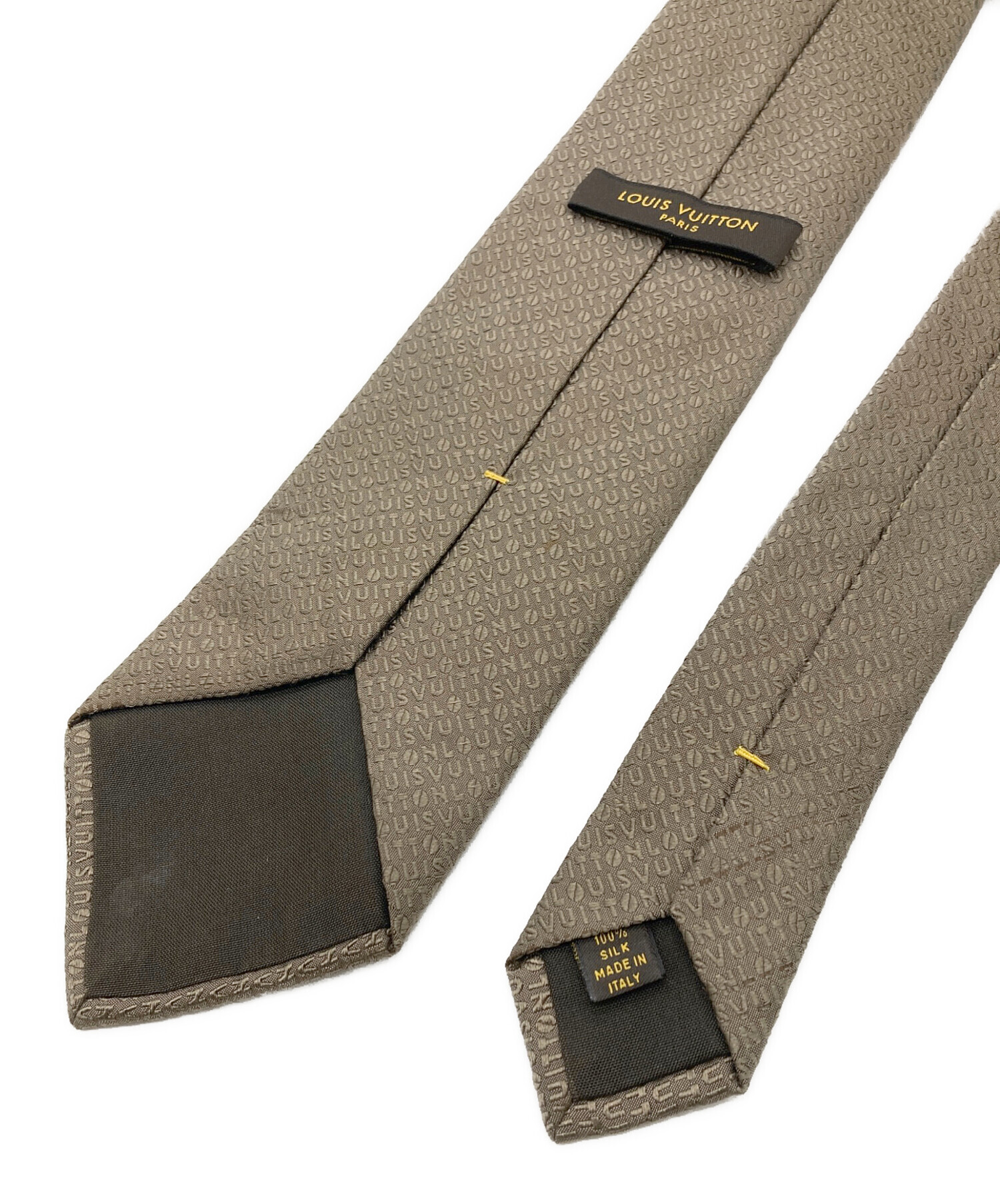中古・古着通販】LOUIS VUITTON (ルイ ヴィトン) 総ロゴネクタイ