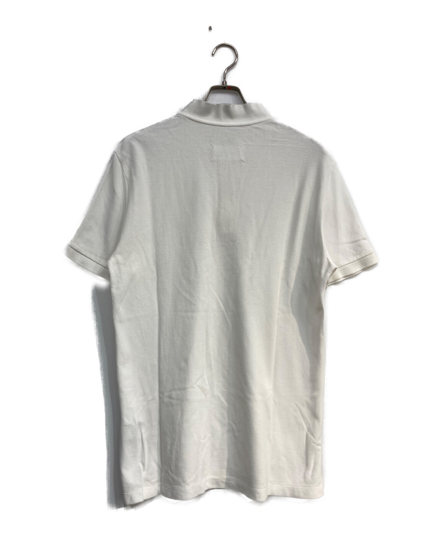 メゾンマルジェラ ホワイト 半袖ポロシャツ S50GC0492 50 中古・古着通販】Maison Margiela (メゾンマルジェラ) ポロシャツ