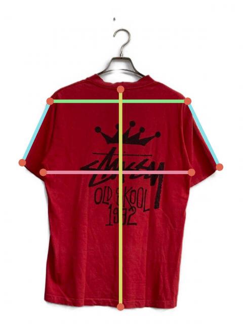 中古・古着通販】stussy (ステューシー) OLD SKOOL 1992 プリントT