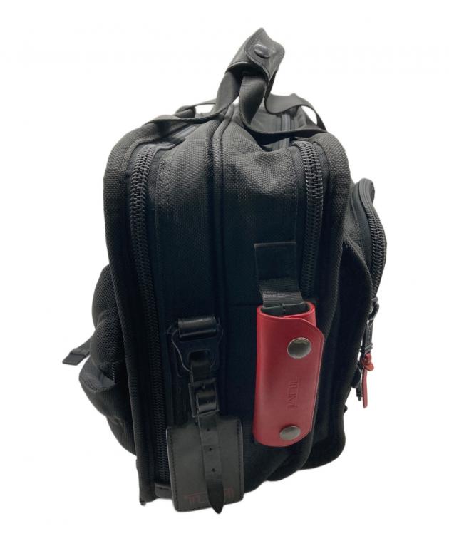 中古・古着通販】TUMI (トゥミ) 3WAYブリーフケース ブラック×レッド