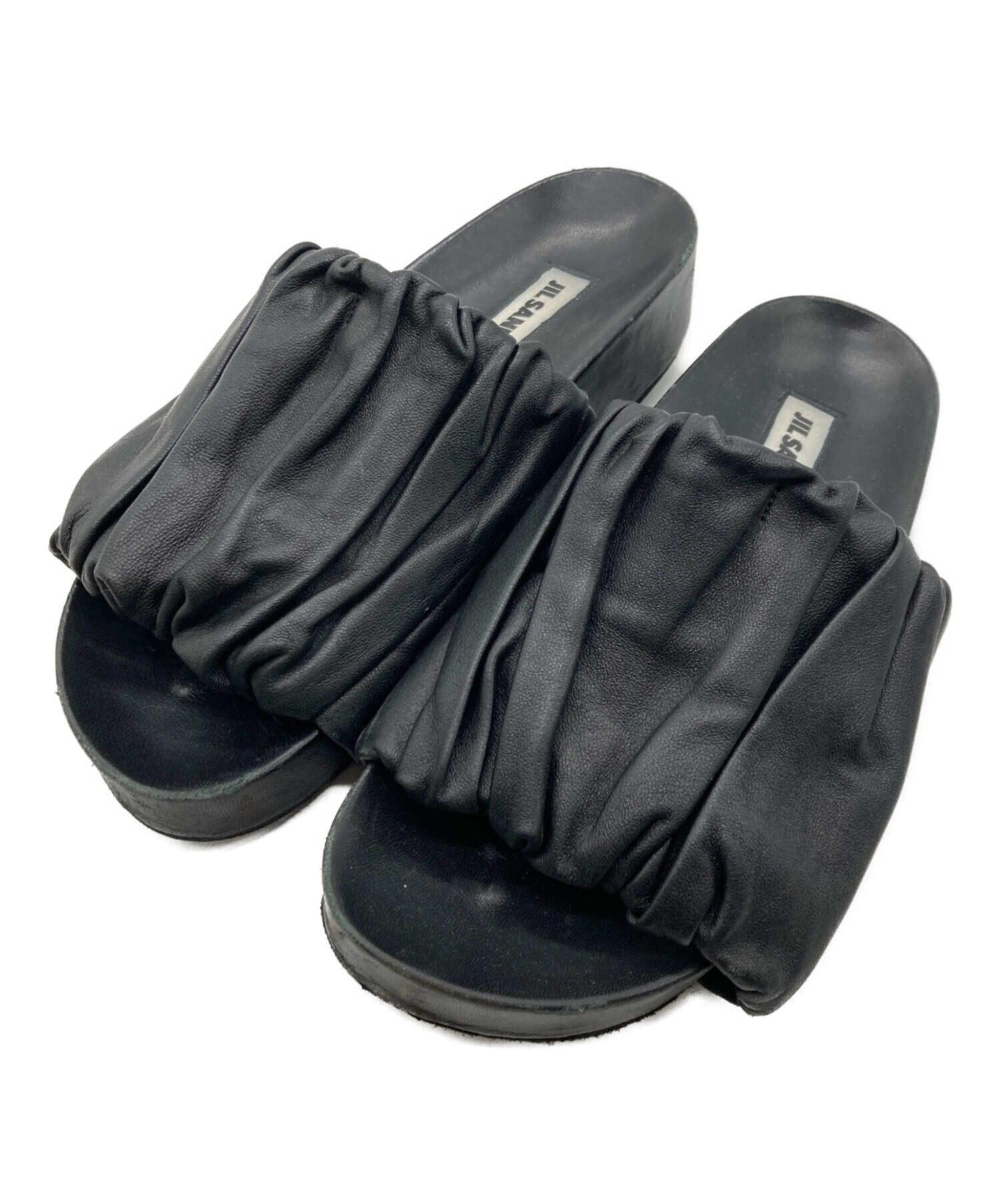 中古・古着通販】JIL SANDER (ジルサンダー) Leather Slide Sandal 