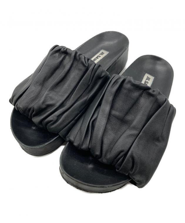 中古・古着通販】JIL SANDER (ジルサンダー) Leather Slide Sandal