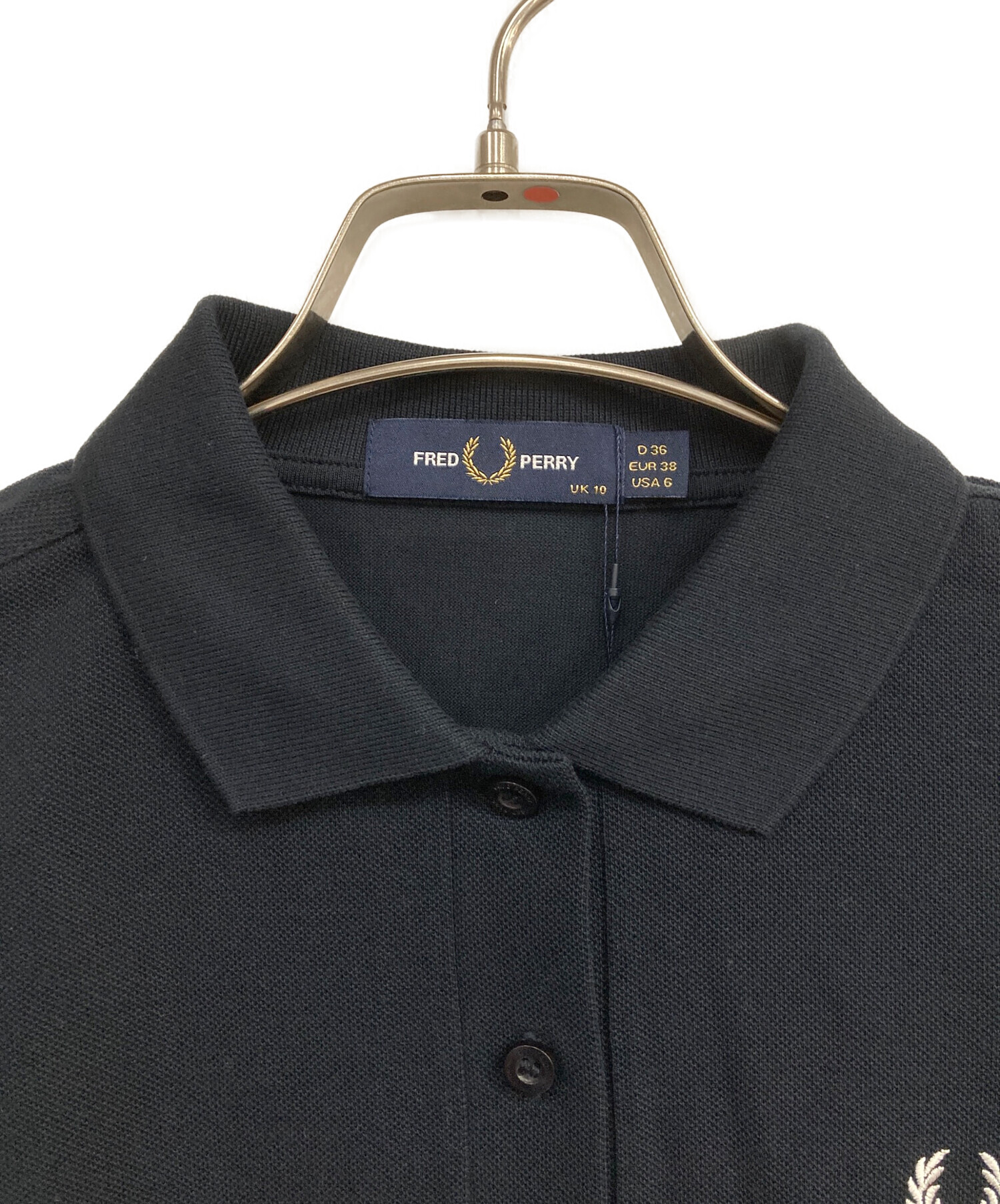 中古・古着通販】FRED PERRY (フレッドペリー) ポロシャツ ネイビー
