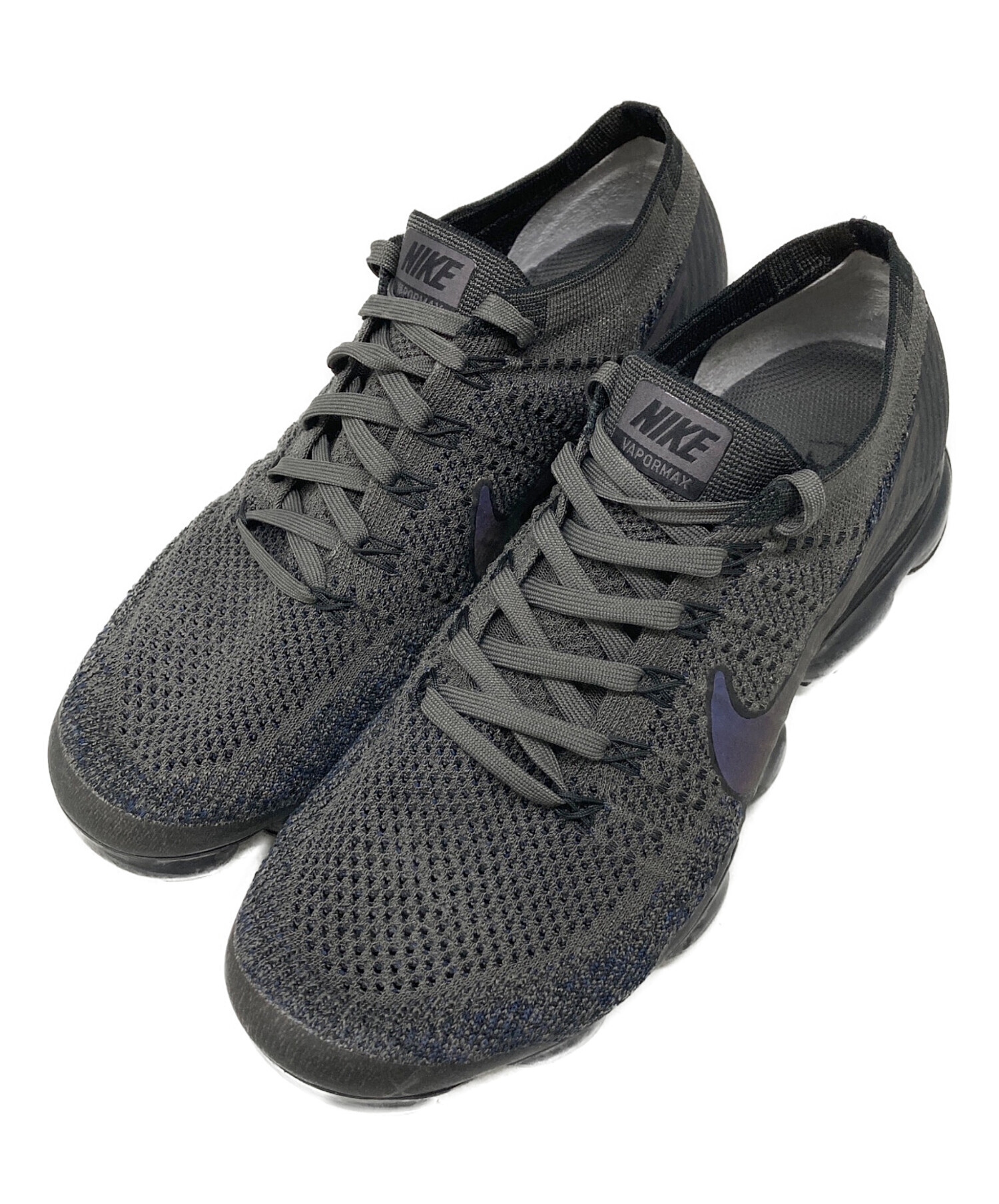 中古・古着通販】NIKE (ナイキ) AIR VAPORMAX FLYKNIT ブラック×グレー 