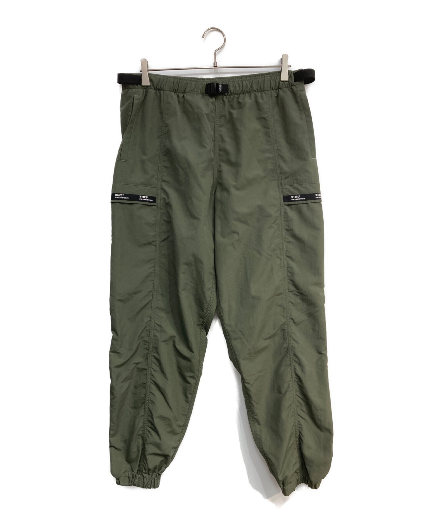 中古・古着通販】WTAPS (ダブルタップス) TRACKS TROUSERS オリーブ