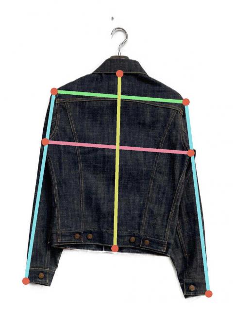 中古・古着通販】EVISU (エヴィス) 3rdデニムジャケット インディゴ