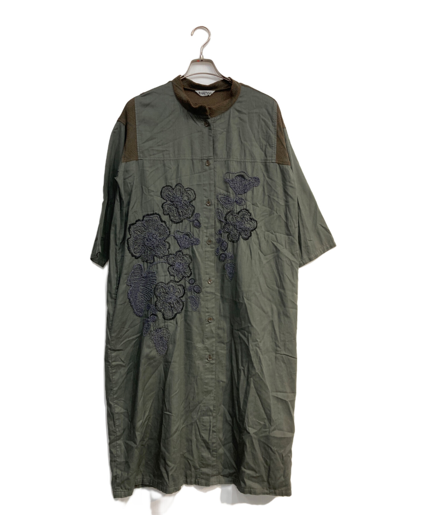FUGA FUGAワンピース 新品　定価37000円 中古・古着通販】FUGA FUGA (フーガフーガ) 切替ワンピース グリーン