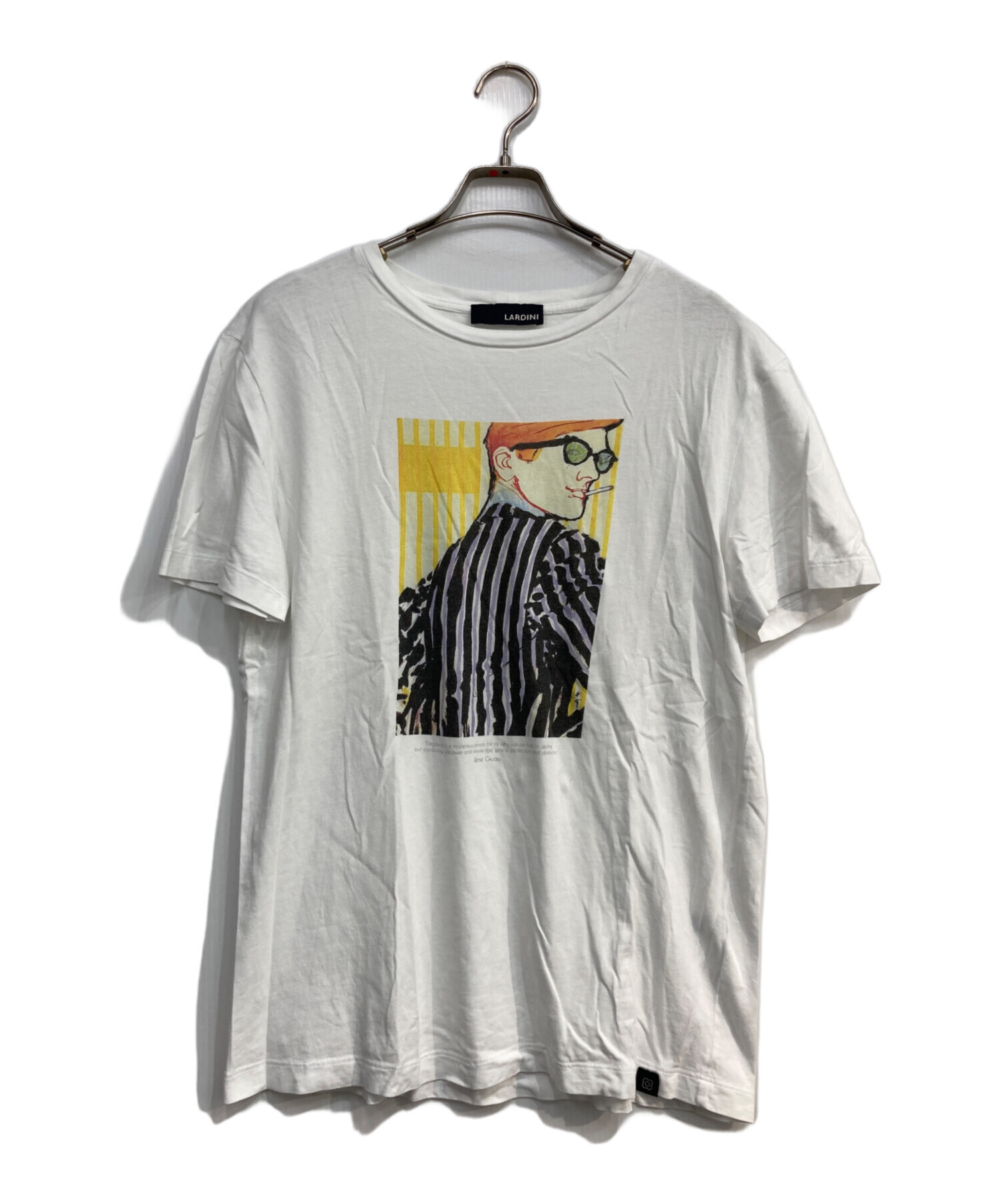 中古・古着通販】LARDINI (ラルディーニ) 半袖Tシャツ ホワイト サイズ 