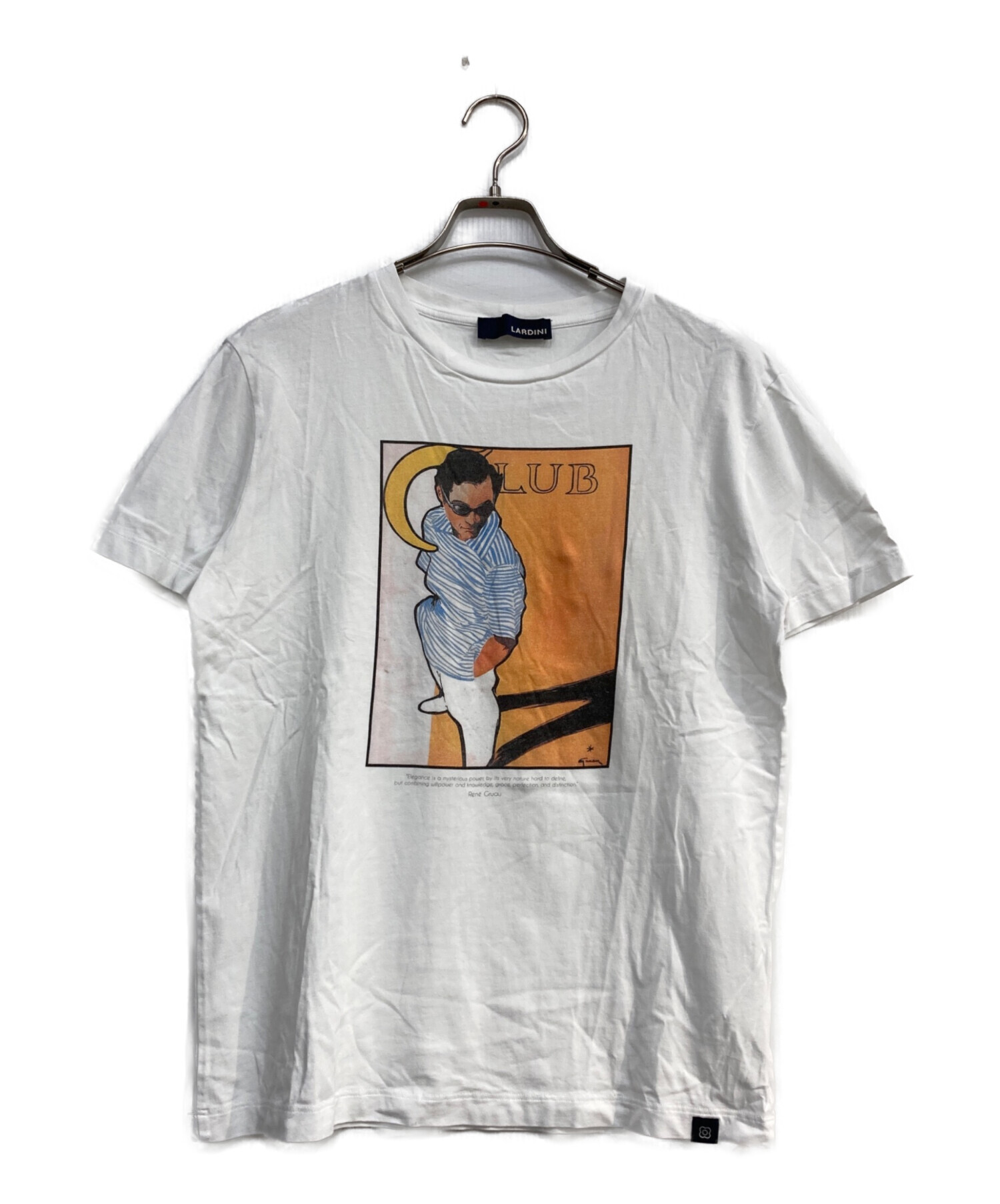 中古・古着通販】LARDINI (ラルディーニ) 半袖Tシャツ ホワイト サイズ