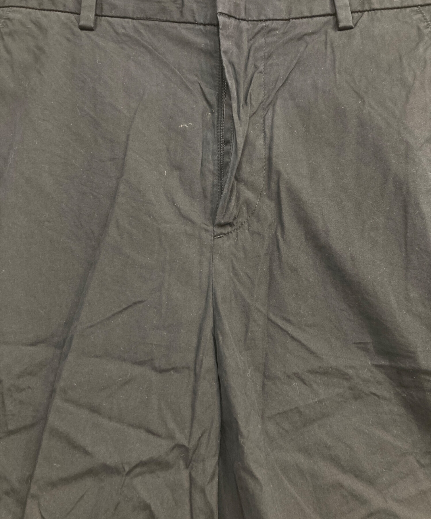 中古・古着通販】PRADA (プラダ) ハーフパンツ ブラック サイズ:46