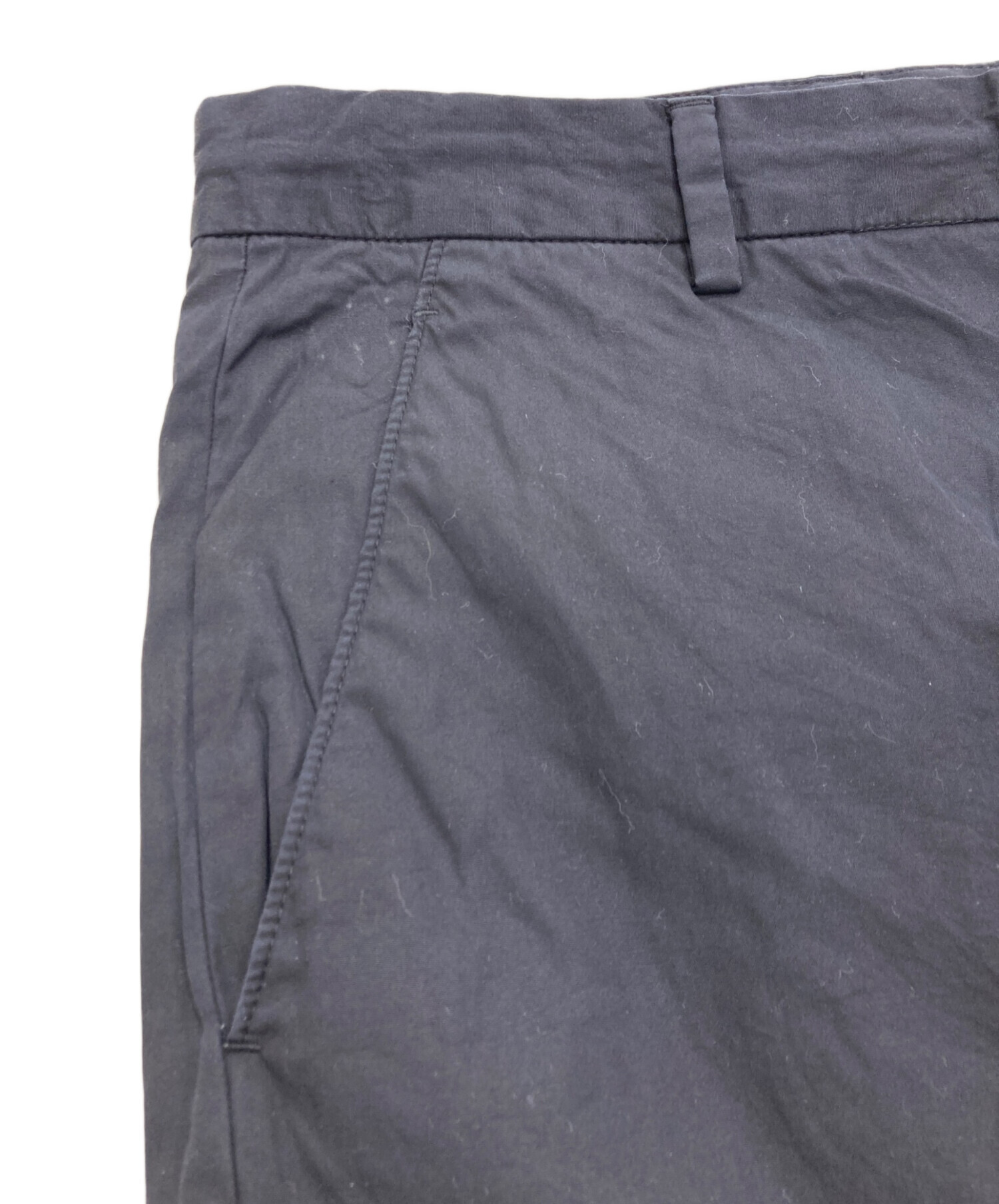 中古・古着通販】PRADA (プラダ) ハーフパンツ ブラック サイズ:46
