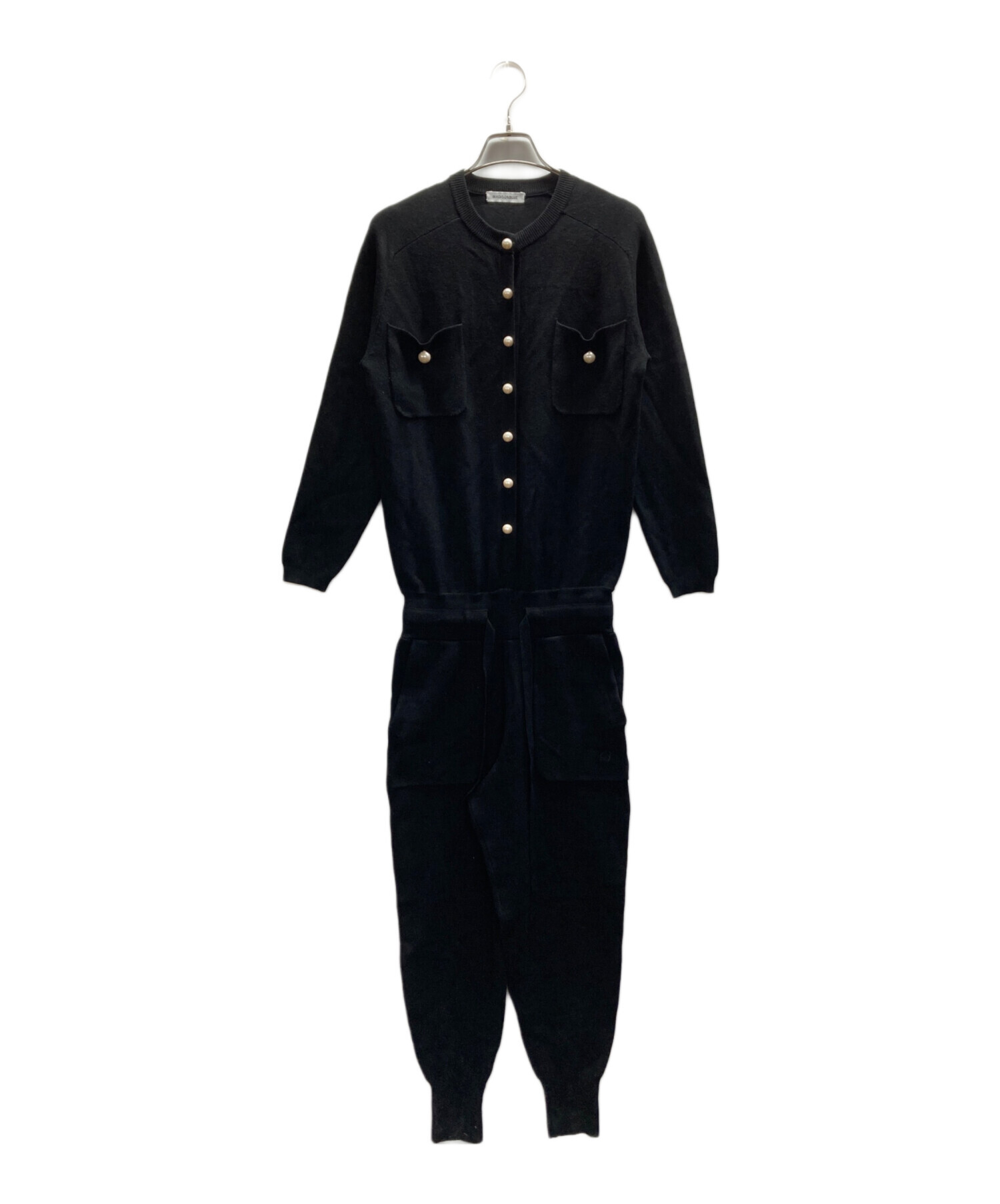 中古・古着通販】MADISON BLUE (マディソンブルー) JUMPSUITS ブラック