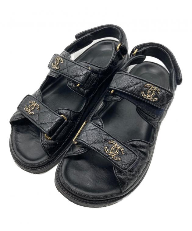 中古・古着通販】CHANEL (シャネル) ココマークマトラッセレザー