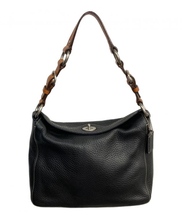 COACH/ワンショルダーハンドバッグ ターンロック 未使用近 オール 