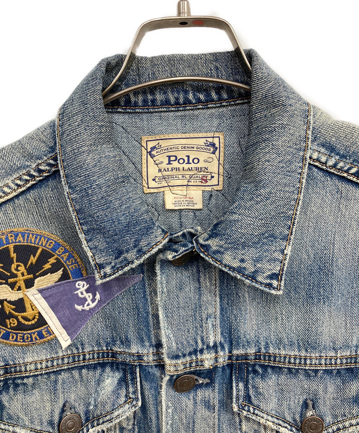 未使用‼︎Ralph Laurenポロベアデニムジャケット 中古・古着通販】POLO RALPH LAUREN (ポロ・ラルフローレン) ポロベア