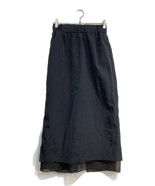 中古・古着通販】LOHEN (ローヘン) LAYERED 2WAY SKIRT ネイビー