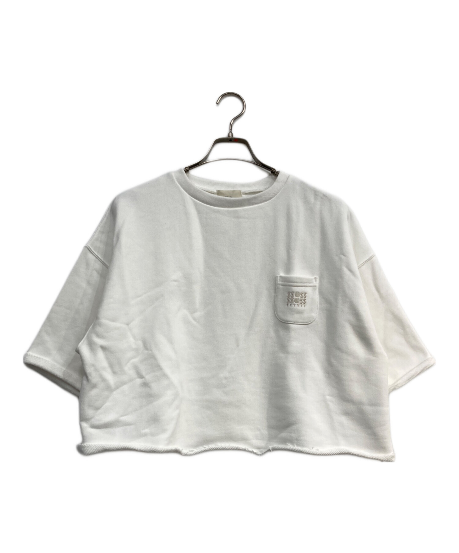 【新品未使用】soyy. URAKE CROPPED TEE ホワイト 中古・古着通販】soyy (ソイ) URAKE CROPPED TEE ホワイト サイズ