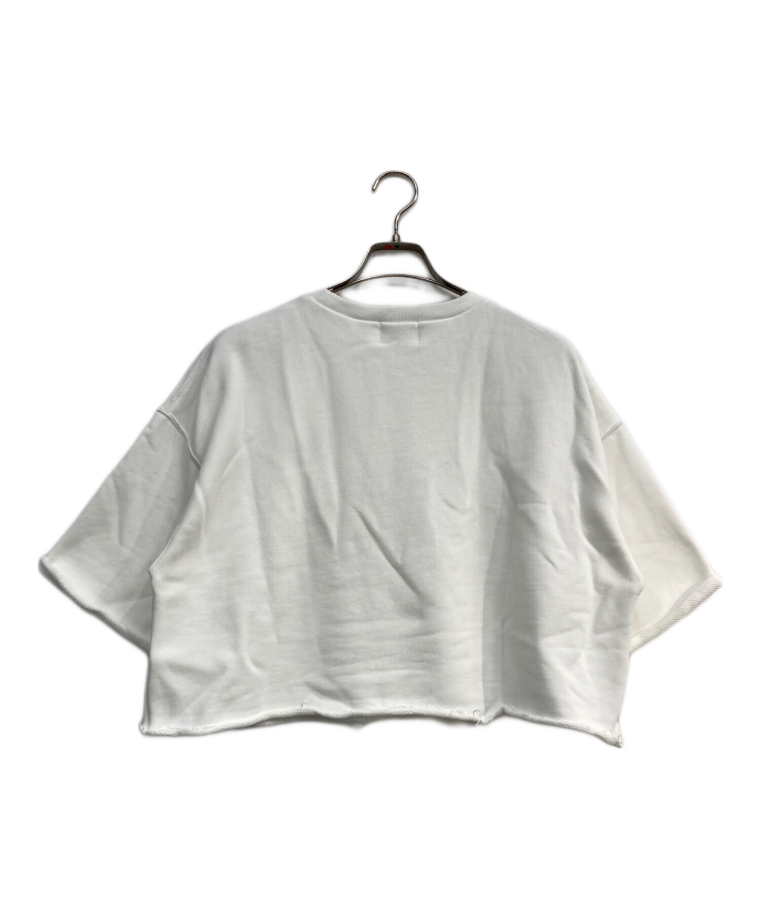 中古・古着通販】soyy (ソイ) URAKE CROPPED TEE ホワイト サイズ