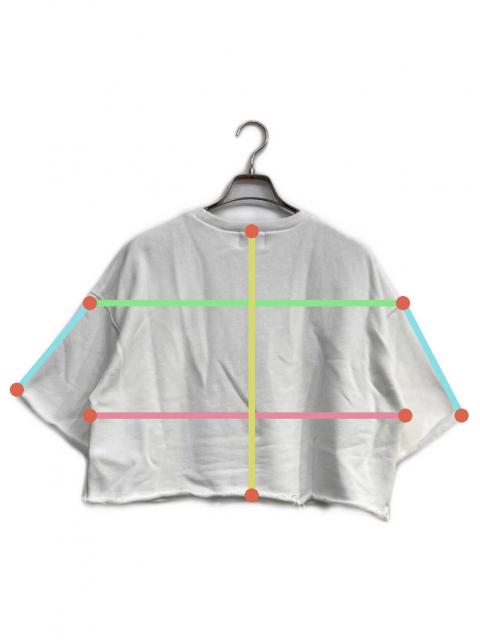 中古・古着通販】soyy (ソイ) URAKE CROPPED TEE ホワイト サイズ