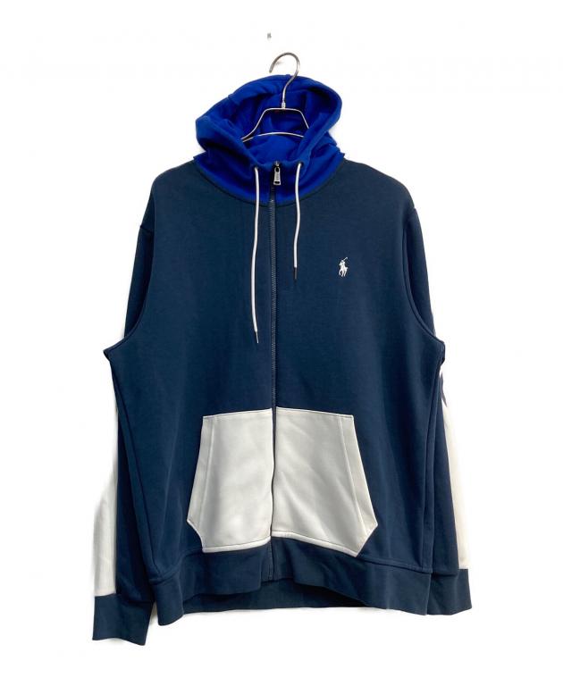 Polo Ralph Lauren ネイビー パーカー L 美品 値下げ可 中古・古着通販】POLO RALPH LAUREN (ポロ・ラルフローレン) ジップ