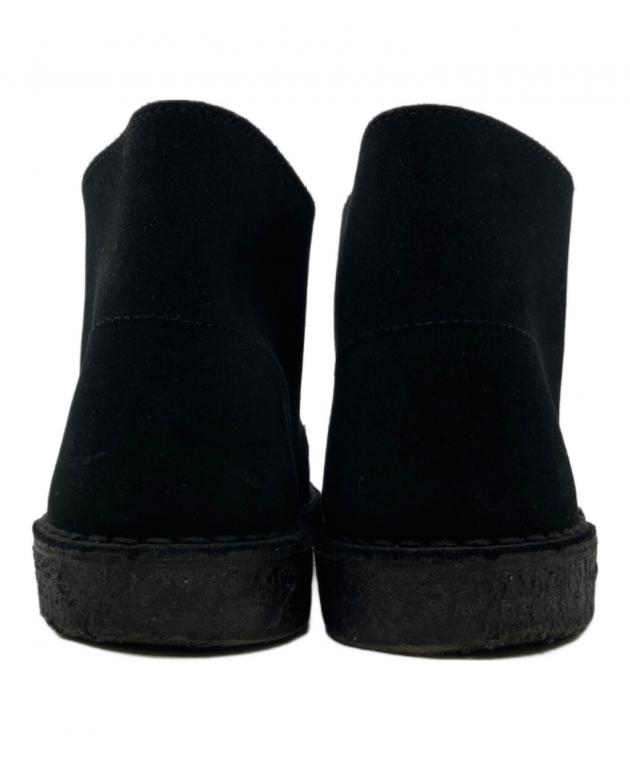 中古・古着通販】CLARKS (クラークス) デザートブーツ ブラック サイズ