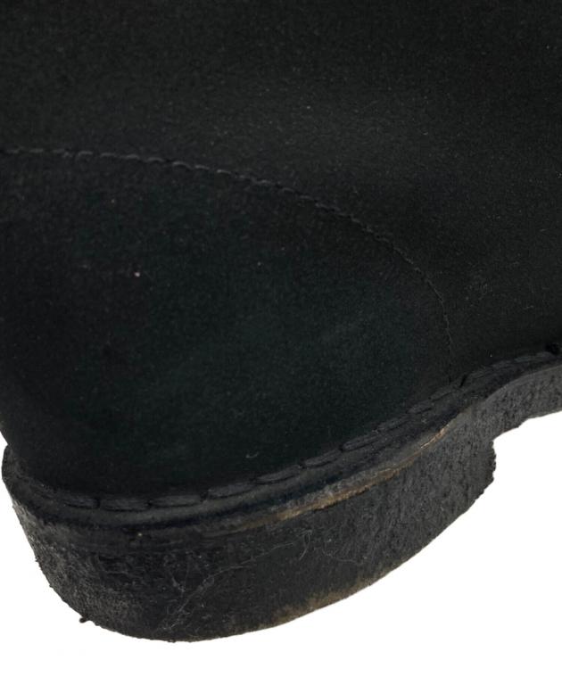 中古・古着通販】CLARKS (クラークス) デザートブーツ ブラック サイズ