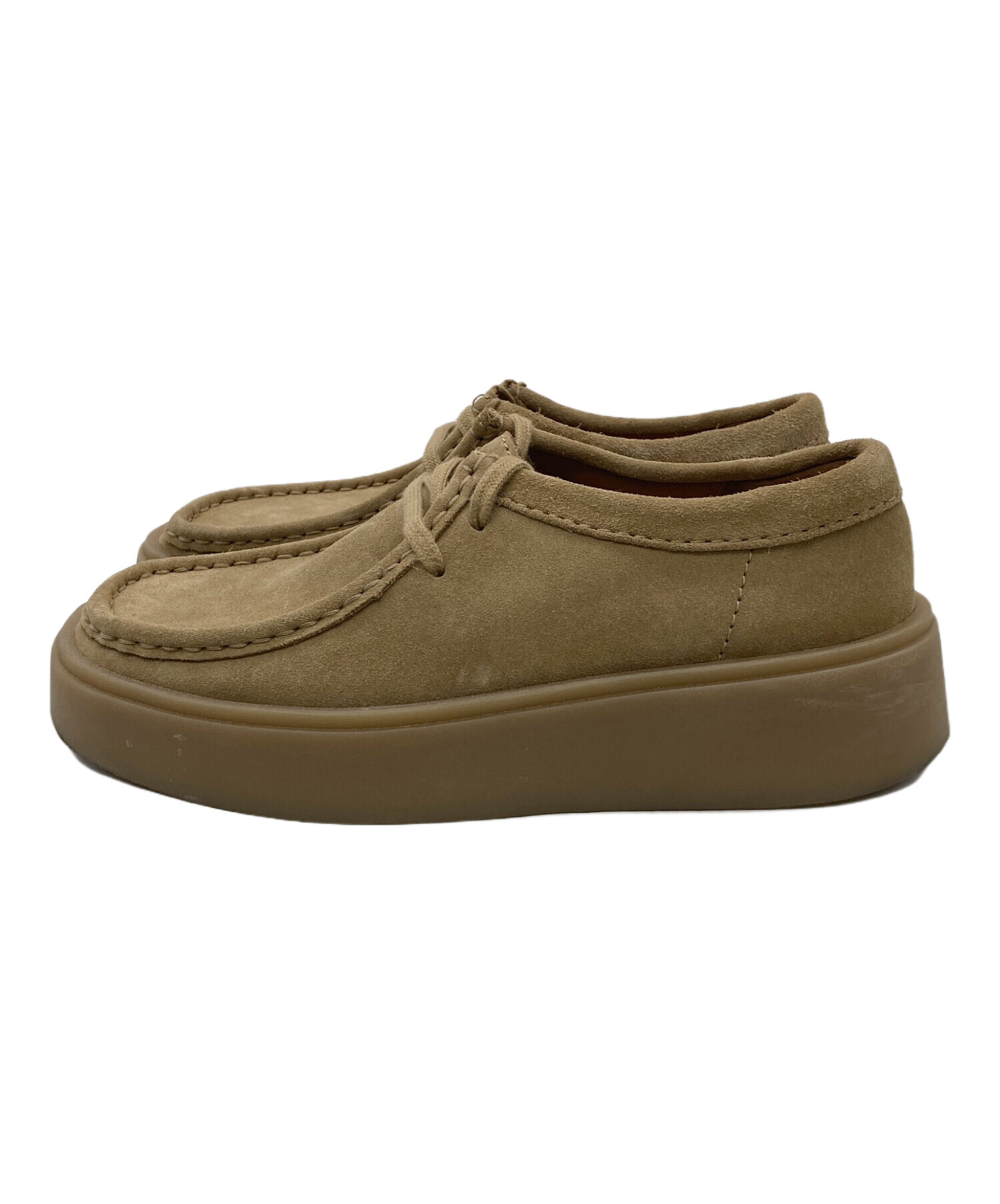 中古・古着通販】CLARKS SIGNATURE (クラークス) 厚底ワラビーシューズ 