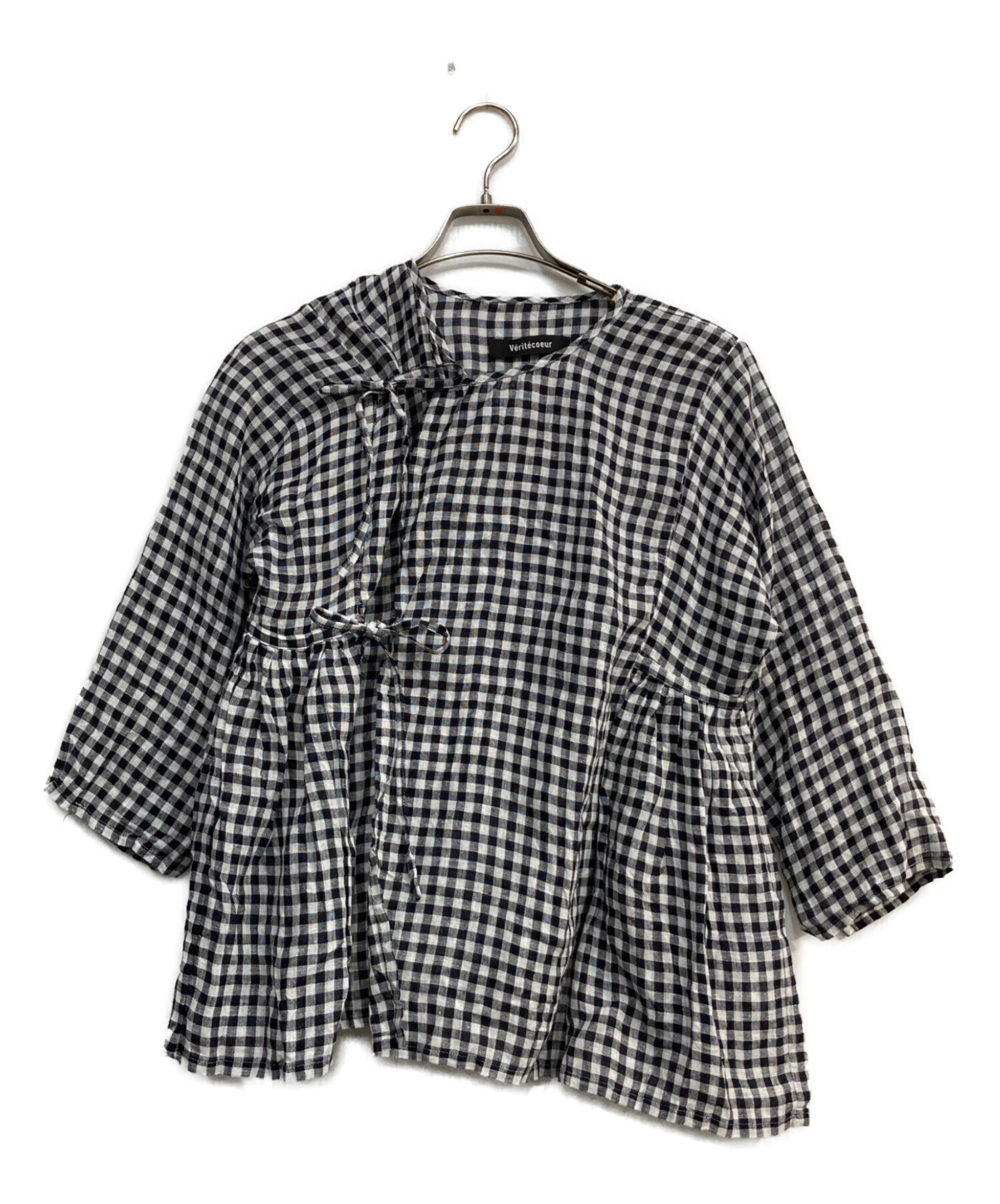 中古・古着通販】Veritecoeur (ヴェリテクール) ギンガムチェック 