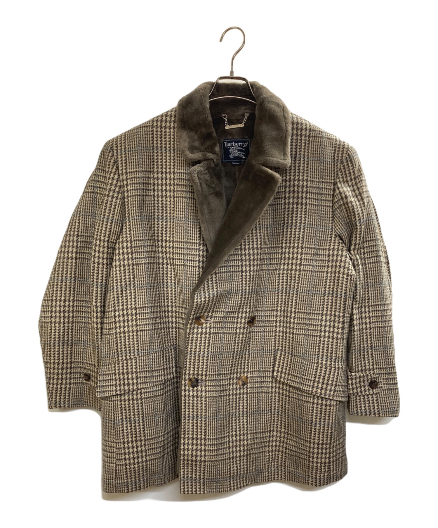 バーバリー Burberry 未使用 ウール　コート 中古・古着通販】BURBERRY (バーバリー) ウールコート ベージュ サイズ