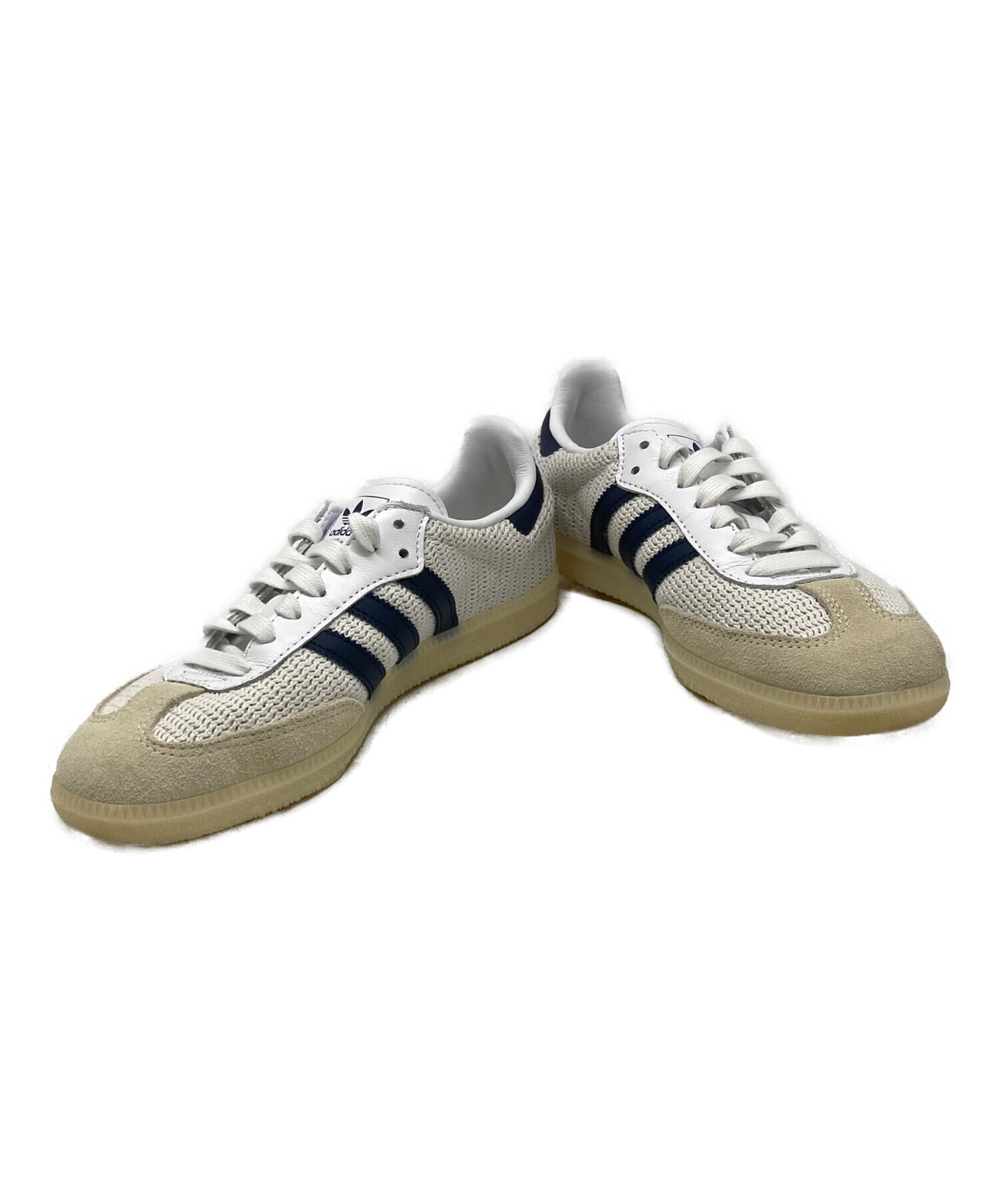 中古・古着通販】adidas (アディダス) SAMBA OG ホワイト×ネイビー 