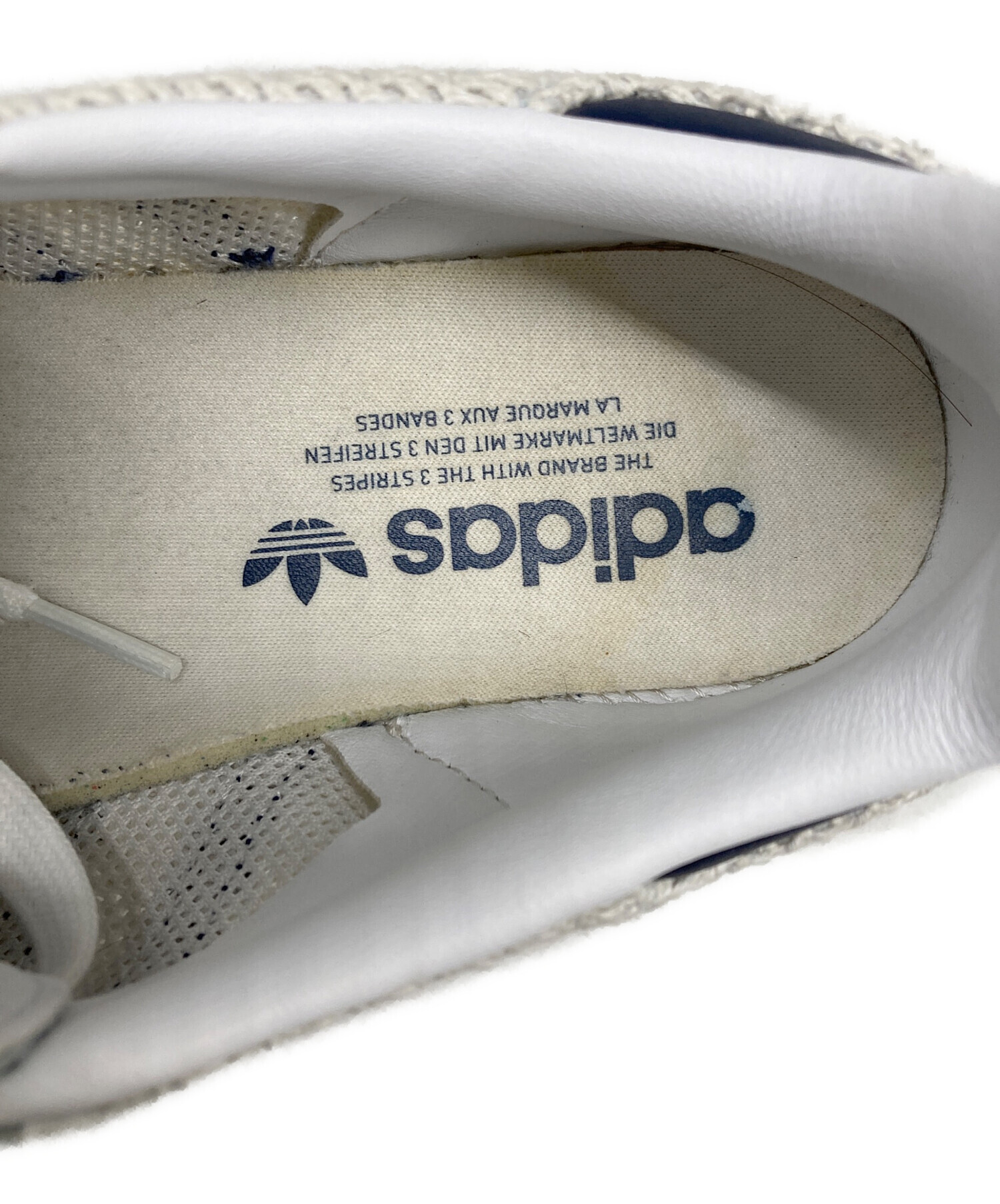 中古・古着通販】adidas (アディダス) SAMBA OG ホワイト×ネイビー