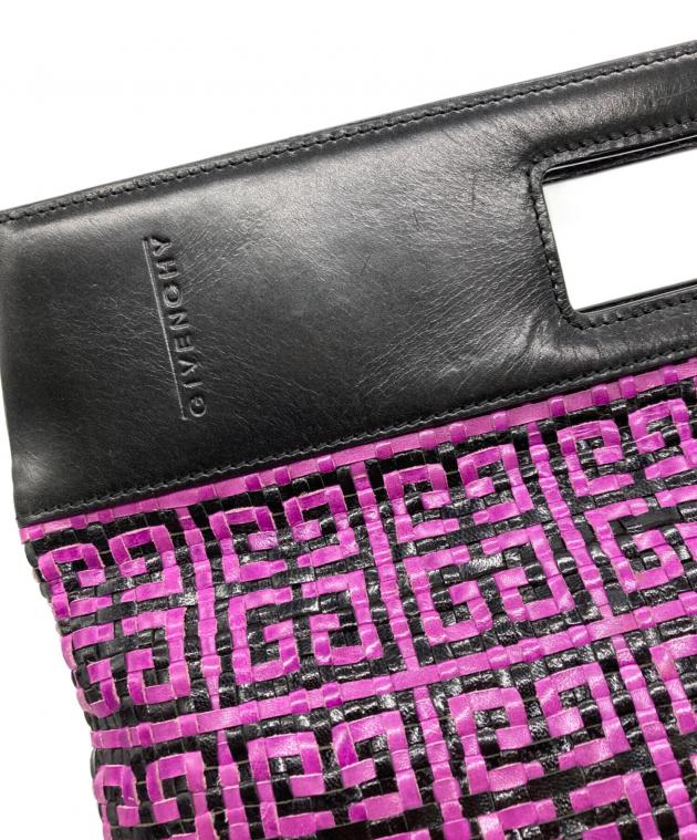 中古・古着通販】GIVENCHY (ジバンシィ) G柄ハンドバッグ パープル
