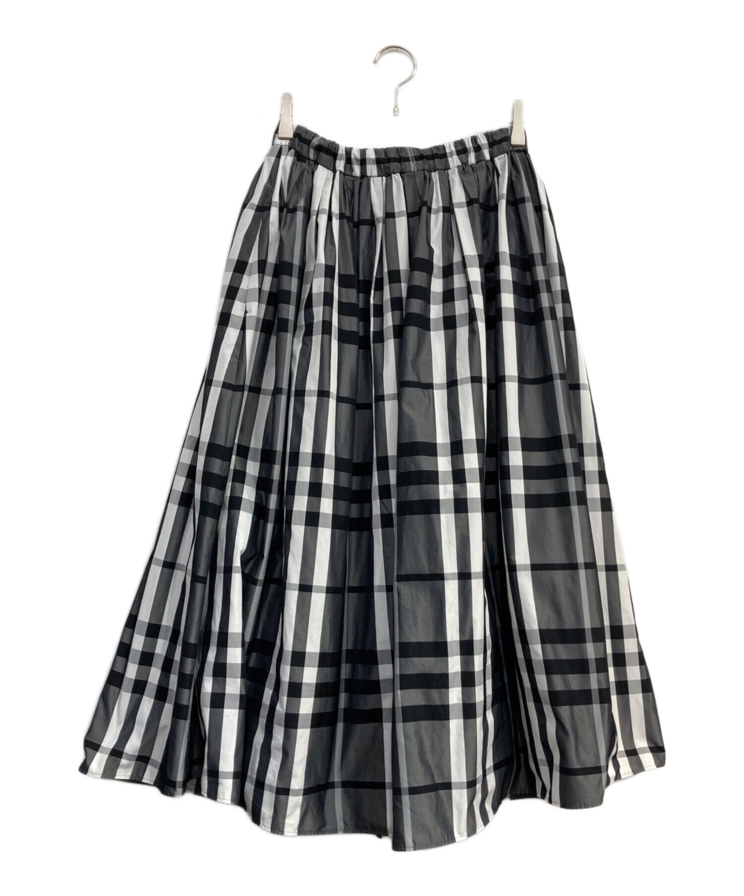UNITED ARROWS ユナイテッドアローズ 黒 タフタスカート 313-2 中古・古着通販】UNITED ARROWS (ユナイテッドアローズ) P チェック