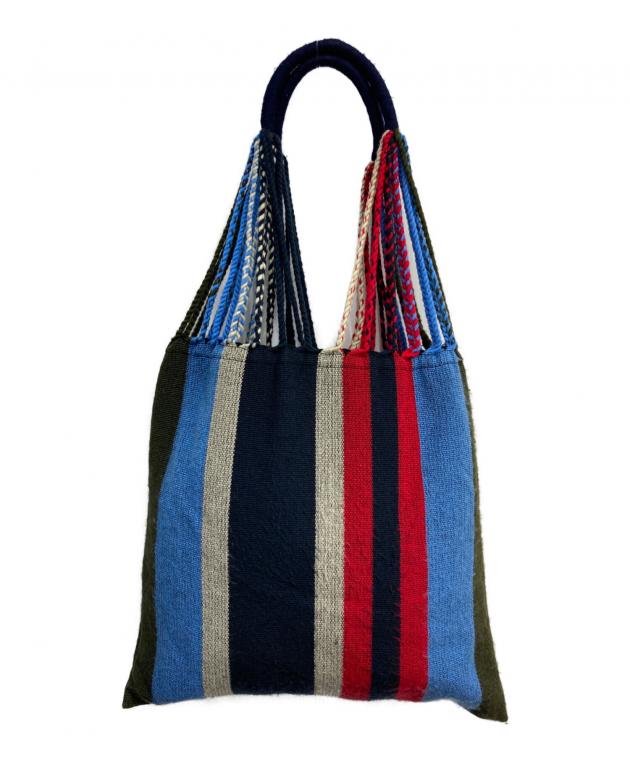 中古・古着通販】MARNI (マルニ) フラワーハンモックバッグ ネイビー