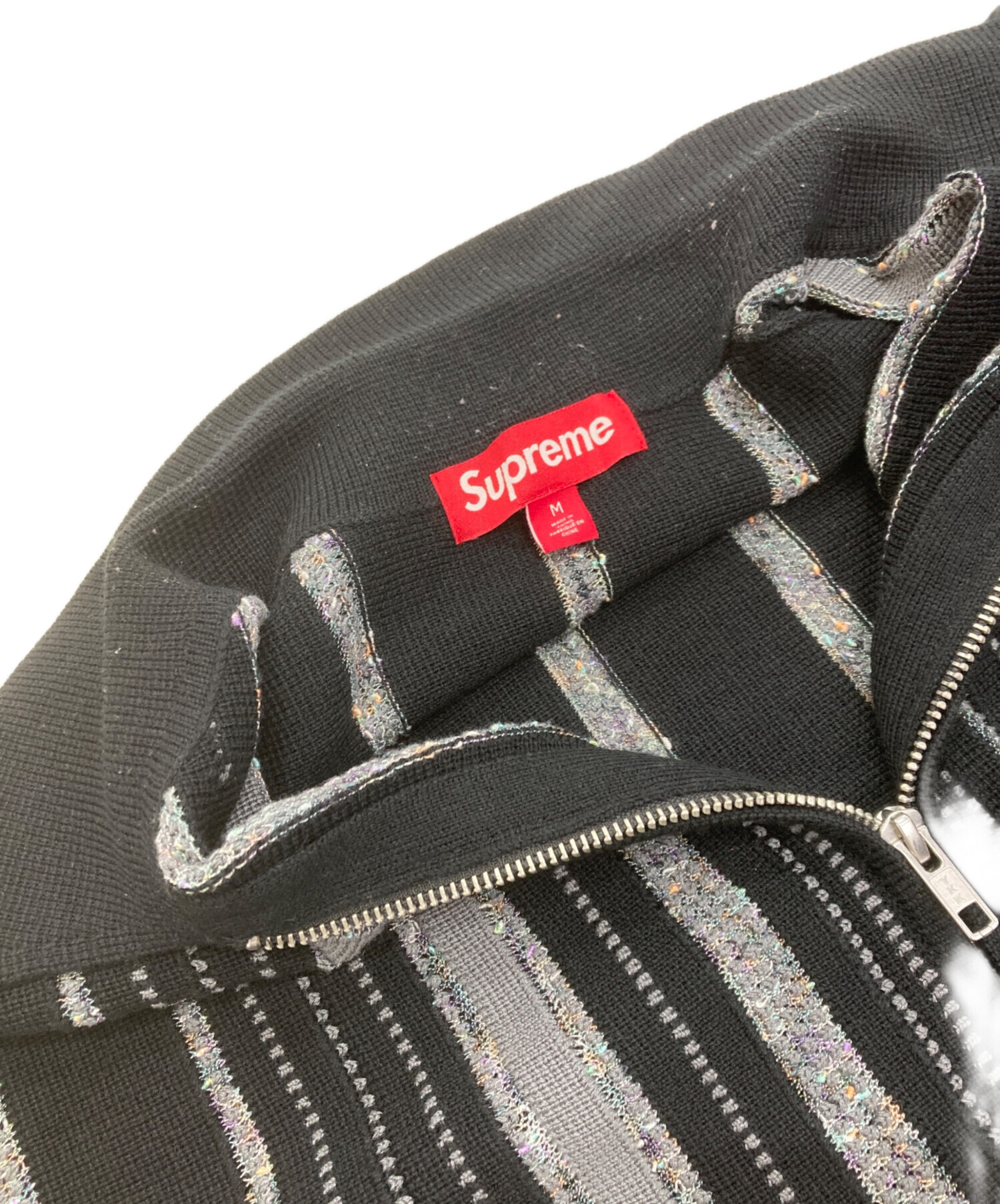 中古・古着通販】Supreme (シュプリーム) Speckle stripe zip up