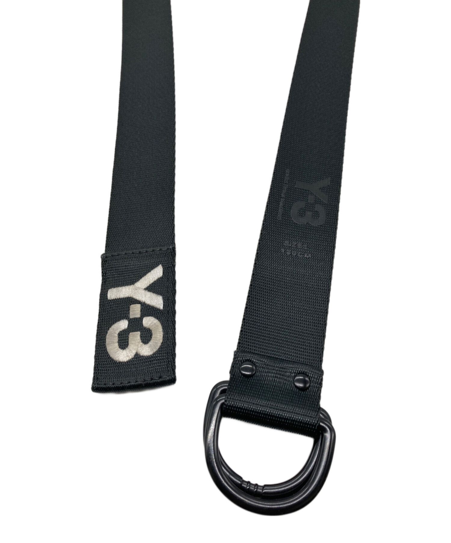 中古・古着通販】Y-3 (ワイスリー) Logo Belt ブラック サイズ:L