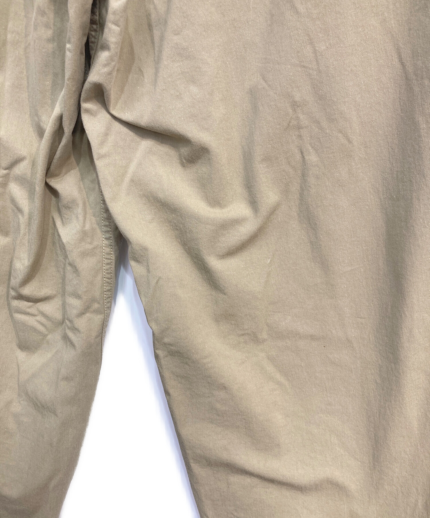 中古・古着通販】ARGUE (アーギュ) cotton twill baker mov pants