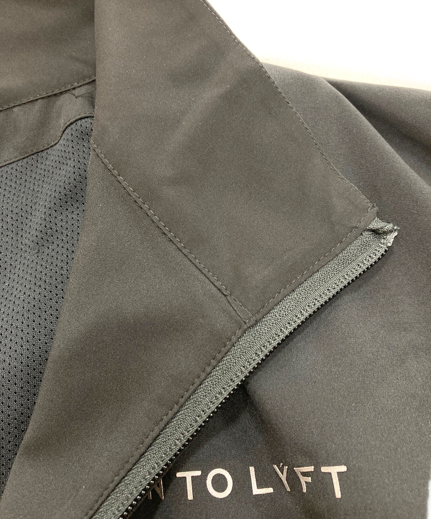 中古・古着通販】Lyft (リフト) 2line oversize track jacket ブラック