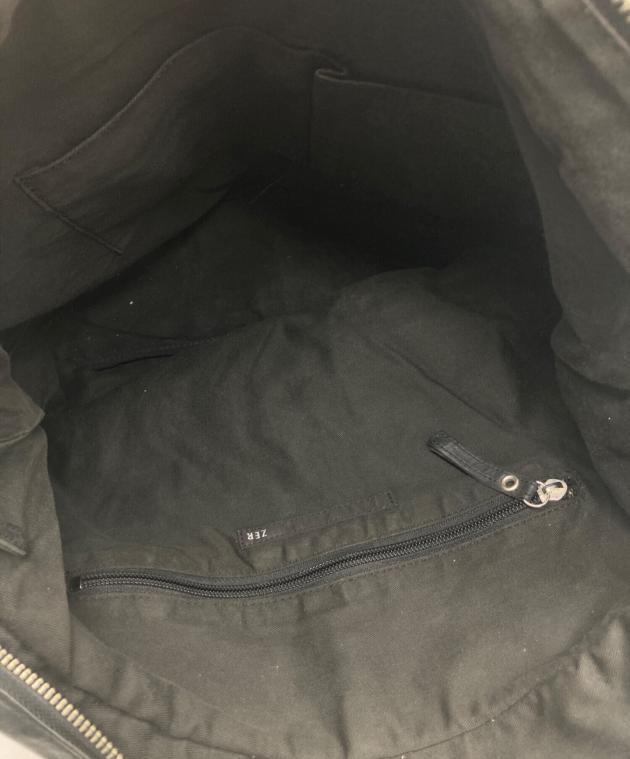 バッグ 2000s ZER leather shoulder bag 中古・古着通販】ZER (ゼットイーアール) レザーショルダーバッグ