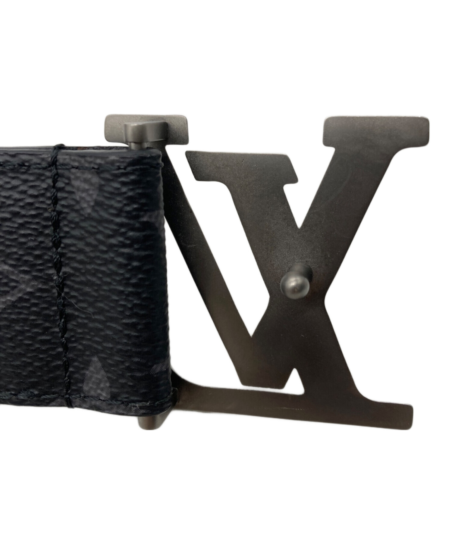 【最終値下げ】LOUIS VUITTON ルイヴィトン　ベルト　バックル 中古・古着通販】LOUIS VUITTON (ルイ ヴィトン) LVピラミッド サン