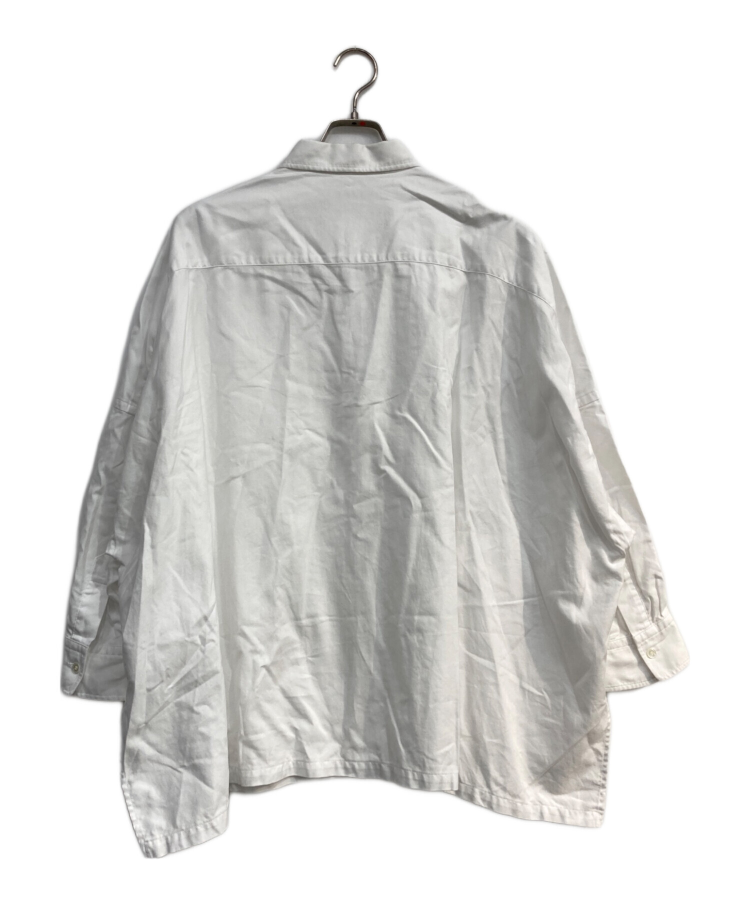 中古・古着通販】Plage (プラージュ) Light OX Poncho シャツ ホワイト