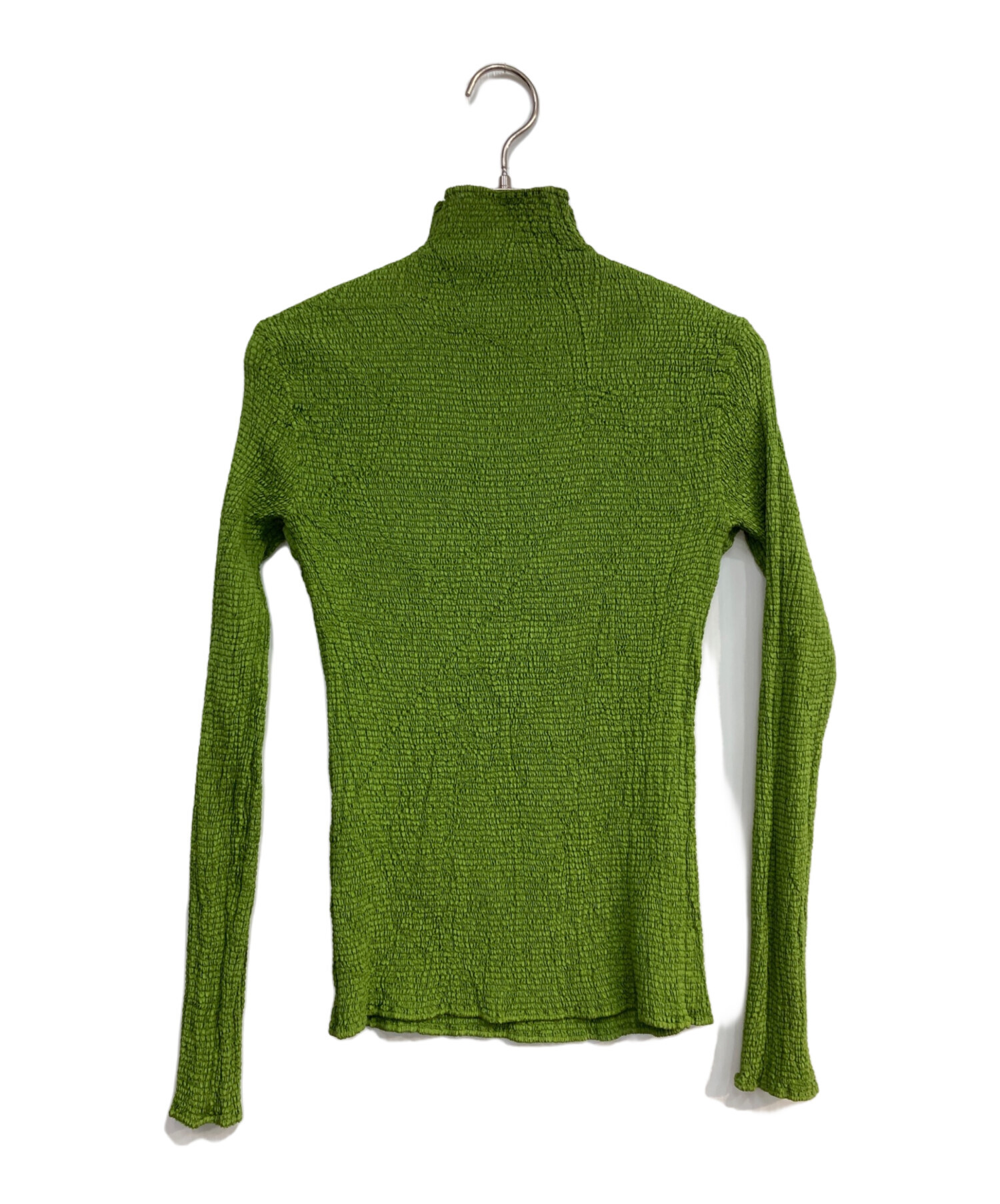 ISSEY MIYAKE ハイネックカットソー【サイズM】【ポリエステル】 中古・古着通販】ISSEY MIYAKE (イッセイミヤケ) ハイネックカットソー