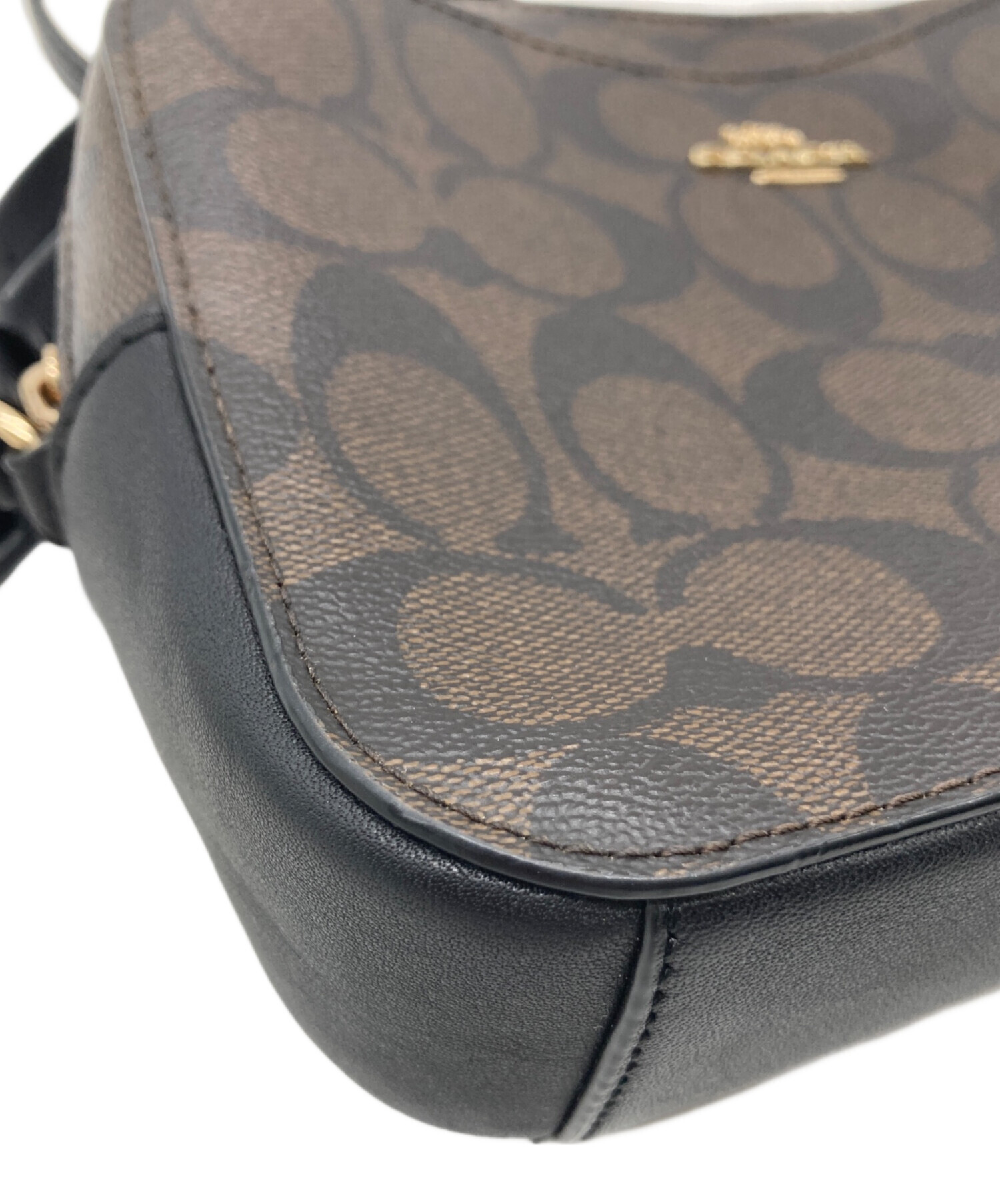 中古・古着通販】COACH (コーチ) ショルダーバッグ ブラウン｜ブランド