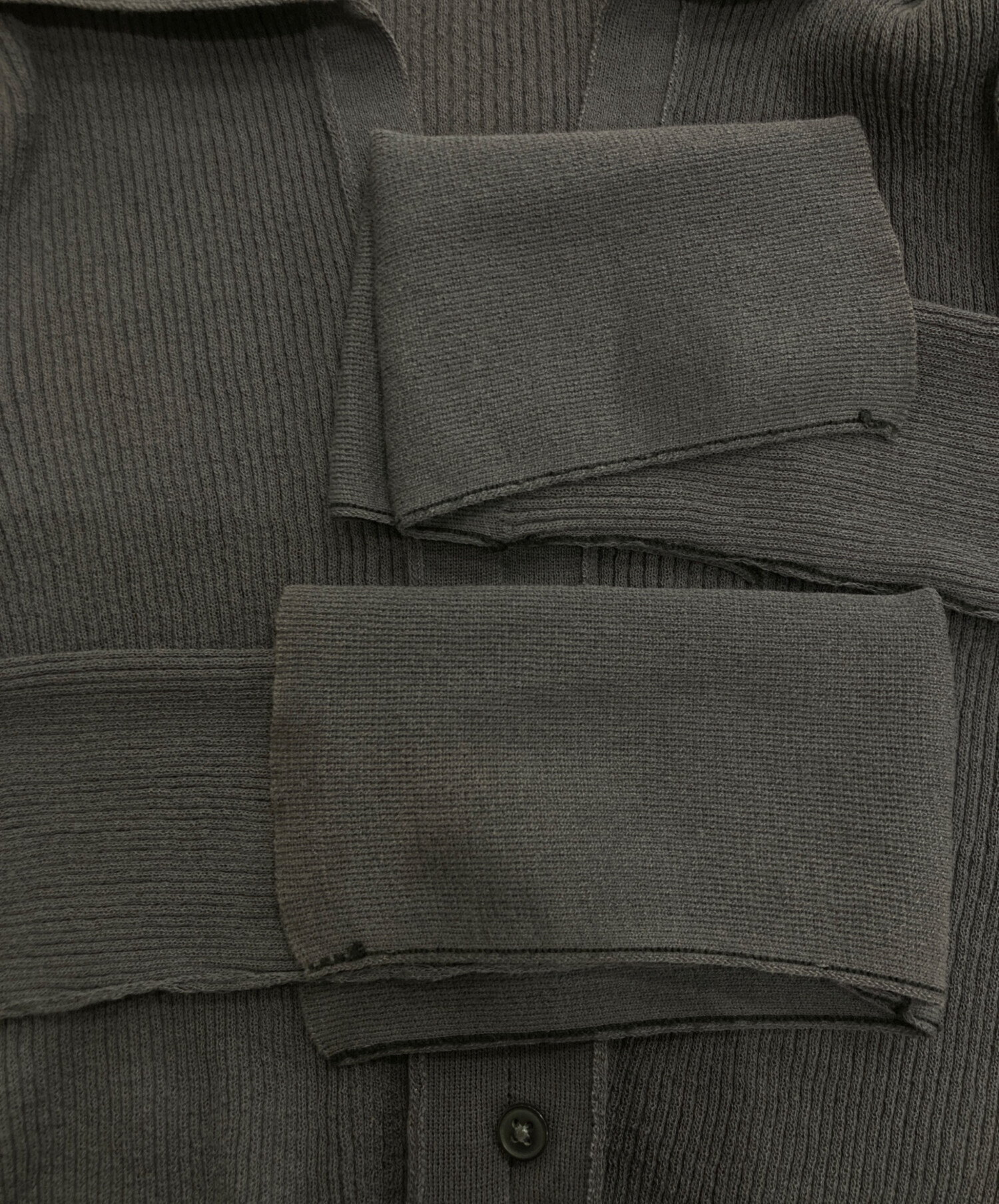 中古・古着通販】TODAYFUL (トゥデイフル) Sheer Skipper Knit グレー
