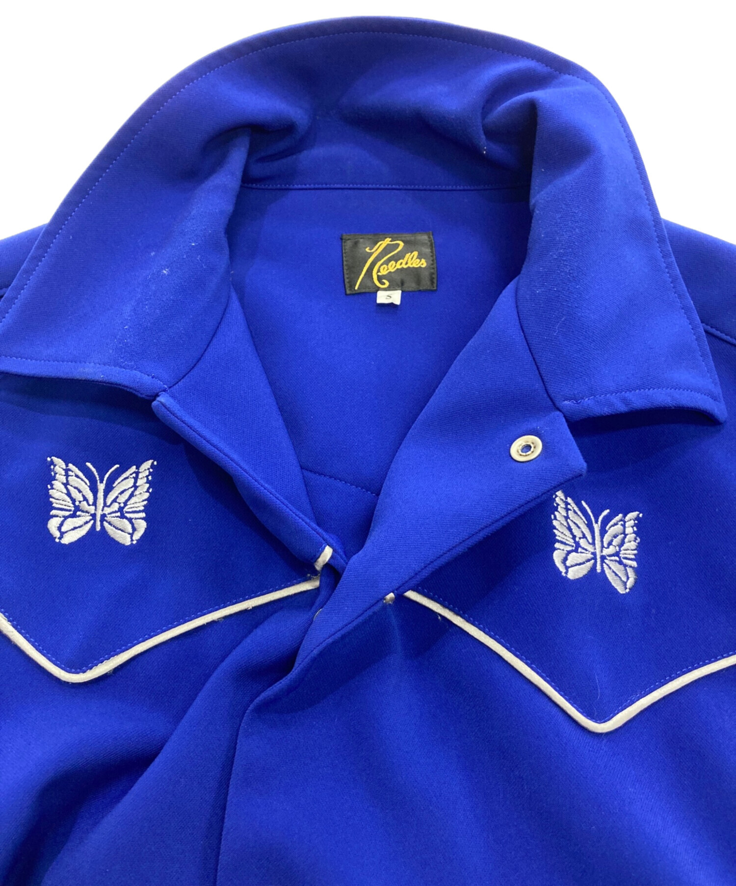 中古・古着通販】Needles (ニードルズ) Piping Cowboy Jacket ブルー