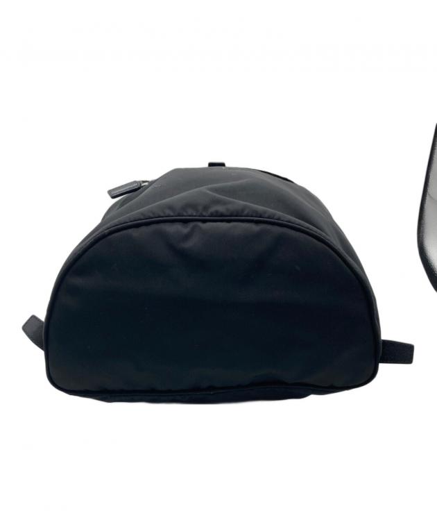 中古・古着通販】PRADA (プラダ) ナイロンリュック ブラック｜ブランド