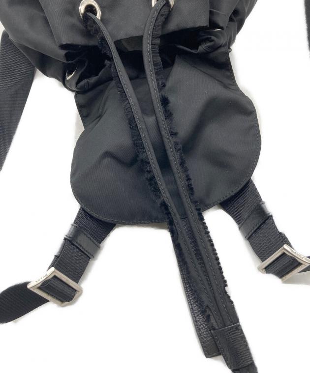中古・古着通販】PRADA (プラダ) ナイロンリュック ブラック｜ブランド